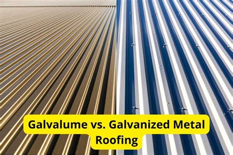 Galvalume vs. Galvanized Metal Roofing