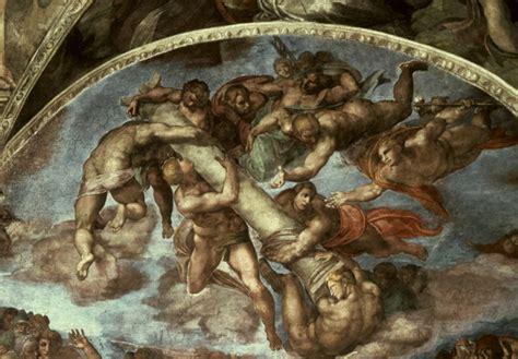 Reproduction Painting The Last Judgement - Michelangelo - Reproductions