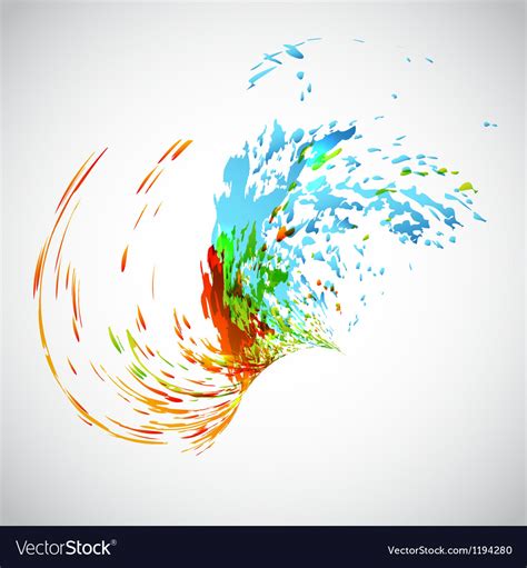 Splash background Royalty Free Vector Image - VectorStock