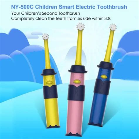 1pcs Children Timer Intelligent Electric Toothbrush Ultra Soft Brush ...