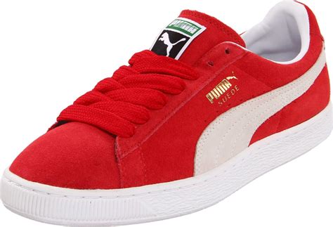 Puma Suede Classic Eco Laceup Fashion Sneaker in Red (team regal red ...