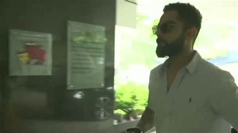 Virat Kohli and MSK Prasad arrive at BCCI headquarters for meeting to ...