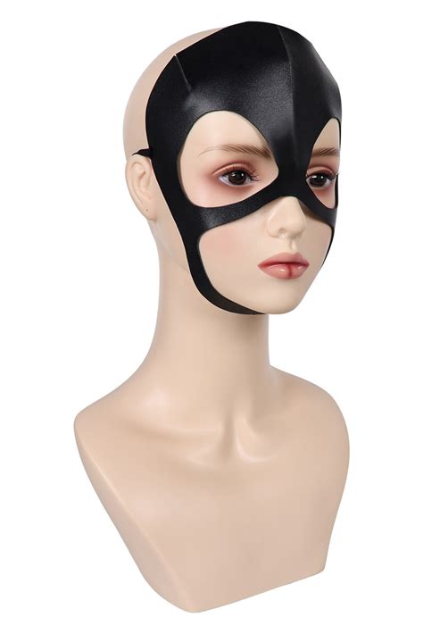 Julia Carpenter Leather Mask Cosplay Accessories Halloween Party Costu