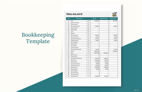 FREE Bookkeeping Template - Download in Google Docs, Excel, Google ...