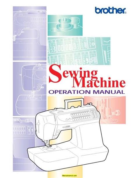 Brother CS8072 Sewing Machine Instruction Manual | Sewing machine ...