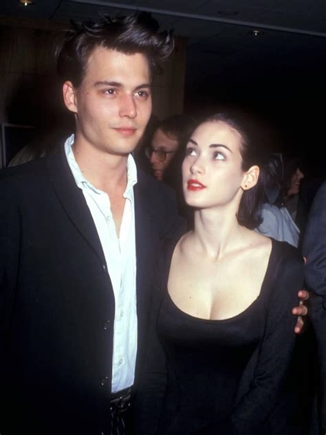 Winona Ryder and Johnny Depp - early 1990s : r/OldSchoolCelebs