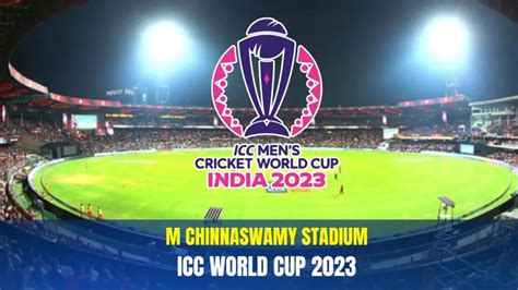 ICC World Cup 2023: M Chinnaswamy Stadium, Bengaluru matches, Ticket ...