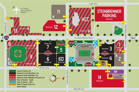 Raymond James Stadium Parking Map – Verjaardag Vrouw 2020