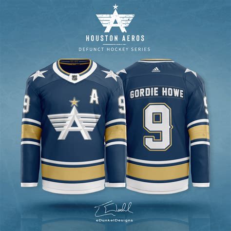 Houston Aeros - Defunct Team Redesign : hockey