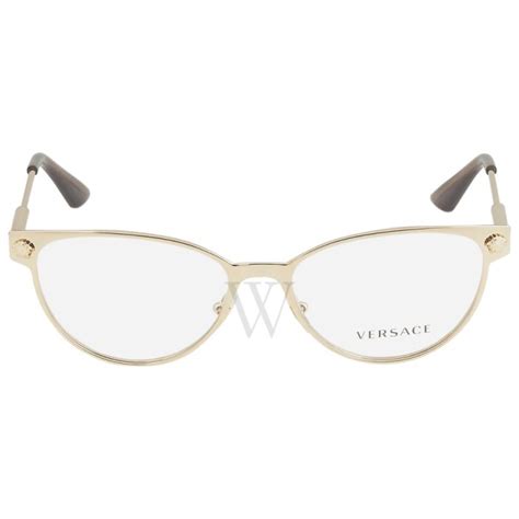 Versace 54 mm Pale Gold Eyeglass Frames | World of Watches