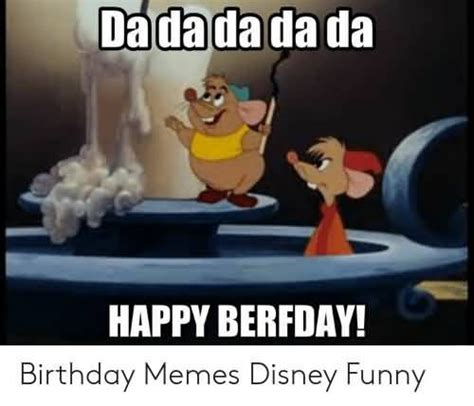 21 Funniest Disney Birthday Meme Pictures | Birthday meme, Happy ...