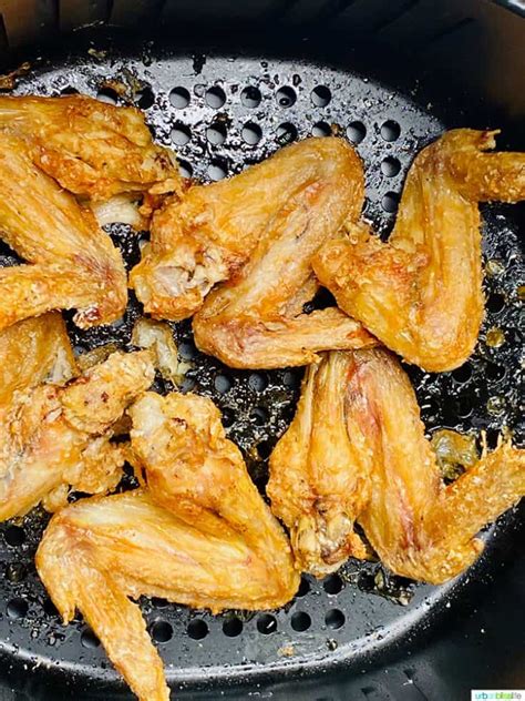 Crispy Air Fryer Chicken Wings recipe - Urban Bliss Life