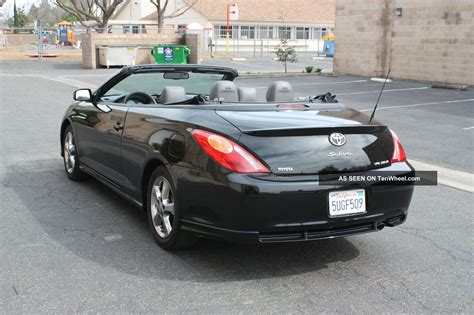 2006 Convertible sle solara toyota