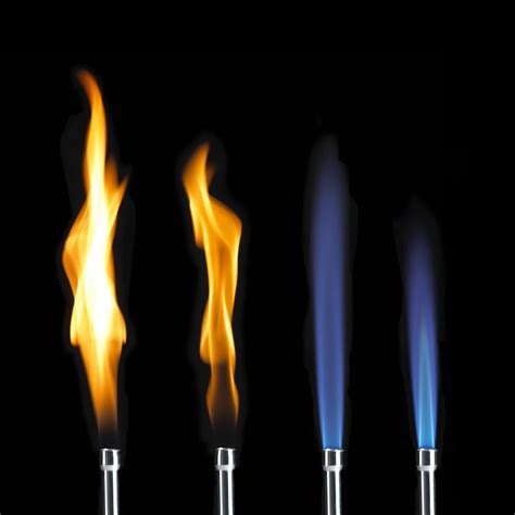 Bunsen Burner Flame Sequence Photograph by