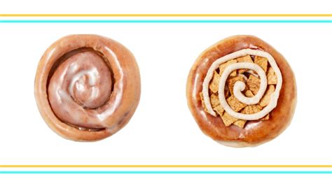 Krispy Kreme Pairs Cinnamon Rolls With Cinnamon Toast Crunch