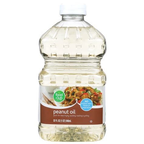 Food Club Highly Refined Peanut Oil (32 fl oz) - Instacart