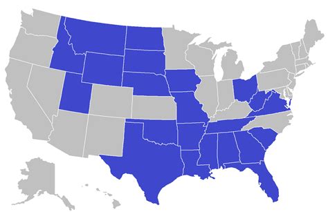 States standing with Texas as of January 25, 2024