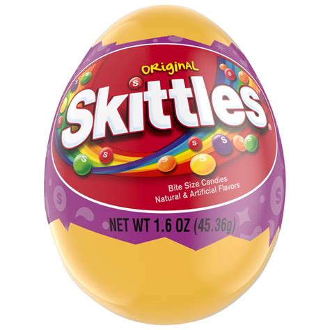 Skittles Original Candy-Filled Easter Egg (1.6 Ounces) - Walmart.com ...