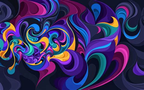 HD wallpaper: Abstract, Colors, Colorful, Swirl | Wallpaper Flare