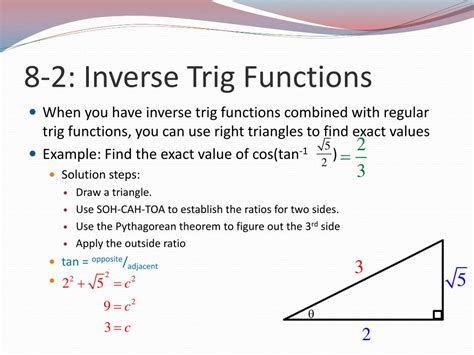 PPT - 8-2: Inverse Trigonometric Functions (Day 1) PowerPoint ...