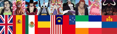 One Piece - Real World Nationalities by McHistory on DeviantArt