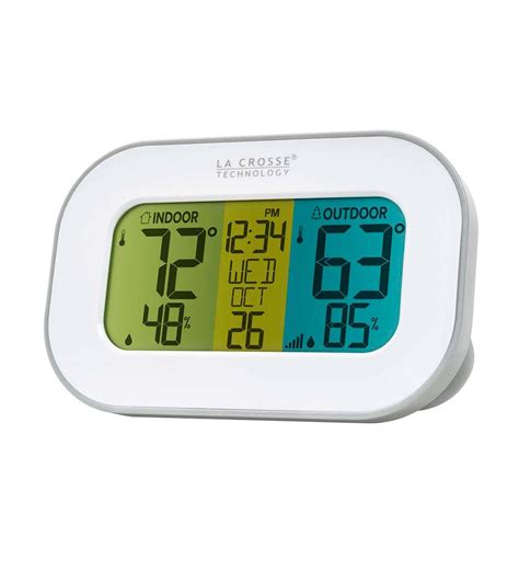 Indoor/Outdoor Temperature and Humidity Monitoring Station | Wind and ...