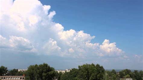 Towering Cumulus Clouds - Time lapse - YouTube