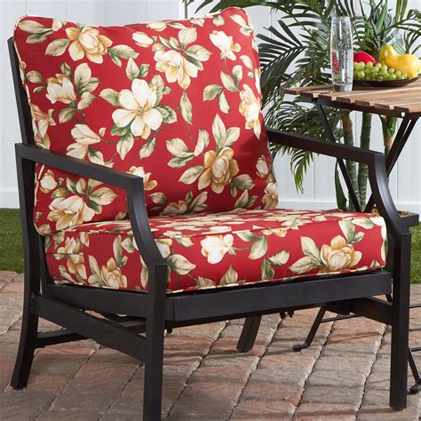 Roma Floral Outdoor 2-pc Deep Seat Cushion Set - Walmart.com