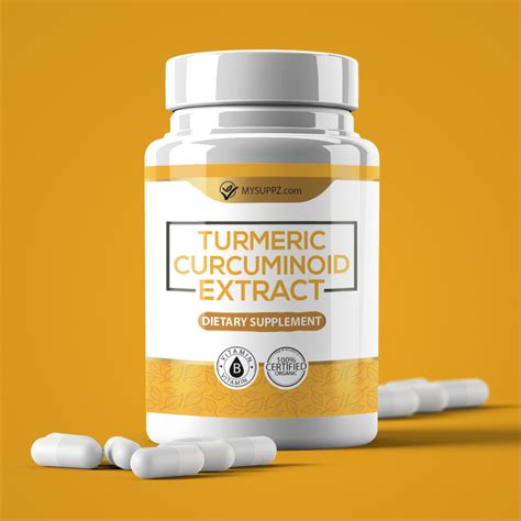 Turmeric Curcuminoid Extract, 30 tabs – MYSUPPZ.com