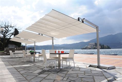 FIM Flexy Aluminum 8' x 12' Rectangular Offset Umbrella | FLEXY8X12