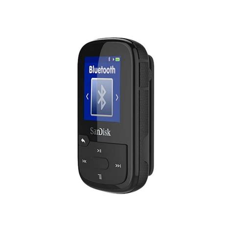 SanDisk Clip Sport Plus - Digital player - 16 GB - black - Walmart.com ...