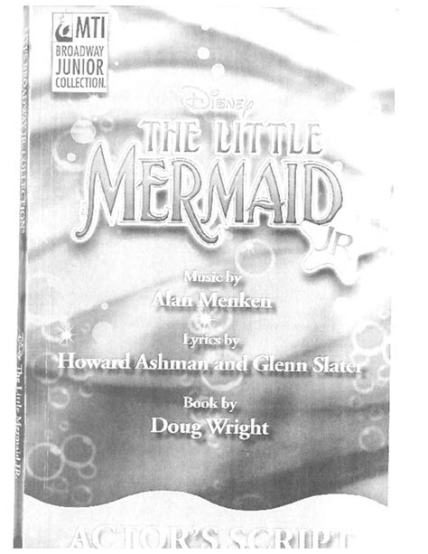 (PDF) Little Mermaid Script | Bobby Martain - Academia.edu