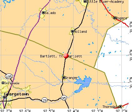 Bartlett, Texas (TX 76511) profile: population, maps, real estate ...