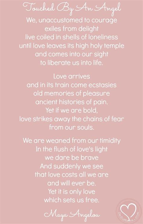 The Best Maya Angelou Love Poems for Weddings | Wedding poems, Love ...