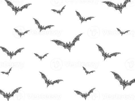 Background with bats for Halloween. 11911919 PNG