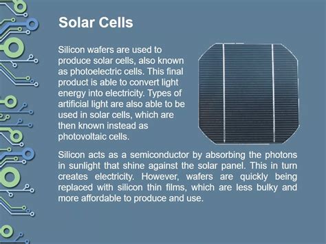 Silicon wafer uses | PPT | Free Download