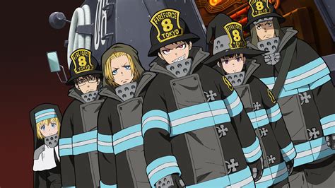 Fire Force, Characters, Special Fire Force Company 8, 4K, #37 Wallpaper ...