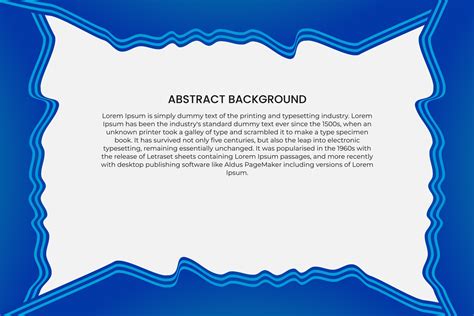 Abstract blue wavy business style background. Abstract business ...