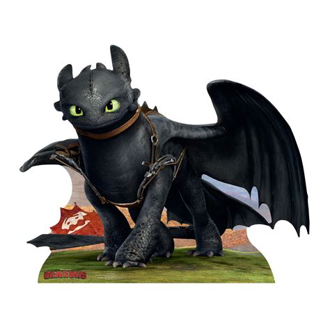 Buy How To Train Your Dragon Life Size Cutout of Toothless the Dragon ...