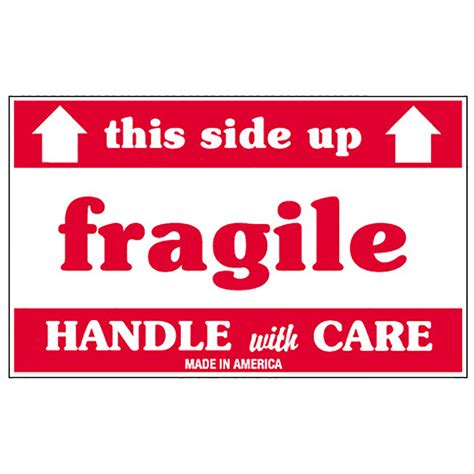 Fragile This Side Up Printable - Printable Templates