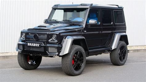 Mercedes G-Wagen 4x4 Squared Gets Tuned By Brabus