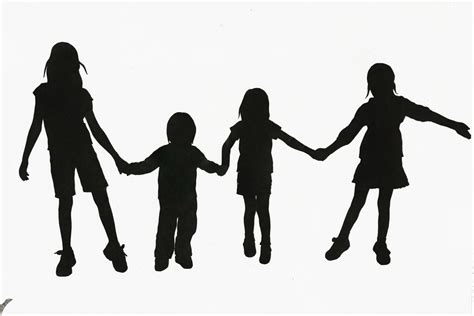 Kidsholdinghands | Free Images at Clker.com - vector clip art online ...