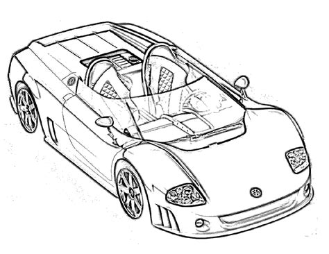 Race Car Coloring Pages Printable