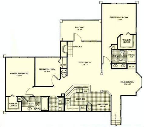 Magnolia Floor Plan - The Tradition Apartments