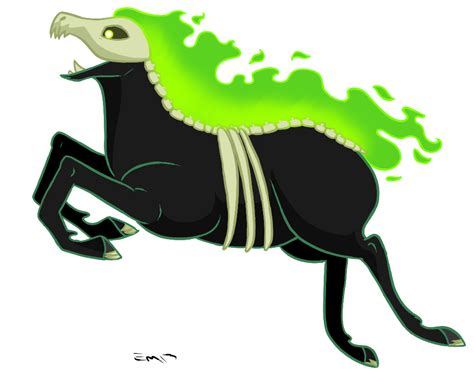 Nightmare Horse by Rawri-Tea on DeviantArt