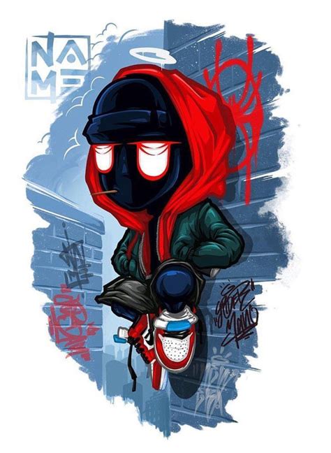 Pin by Alexander Enmore on MCU | Spiderman art, Graffiti cartoons ...