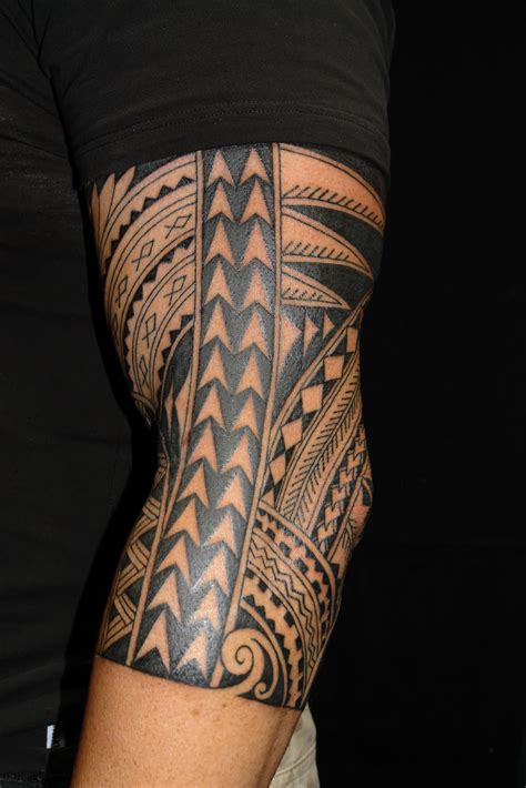 MAORI POLYNESIAN TATTOO: Polynesian Half Sleeve