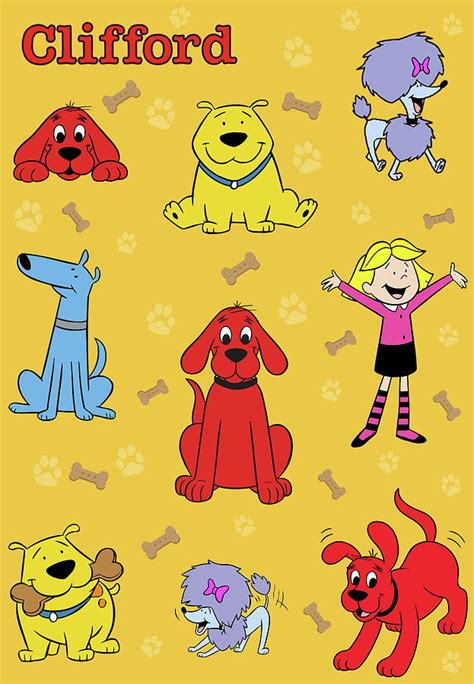 Clifford The Big Red Dog Characters | ubicaciondepersonas.cdmx.gob.mx