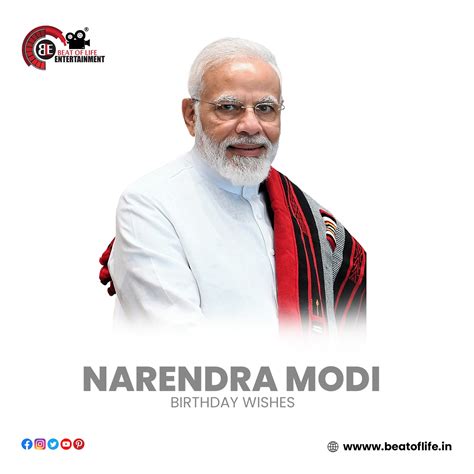 Narendra Modi Birthday Wishes - Beat of Life Entertainment