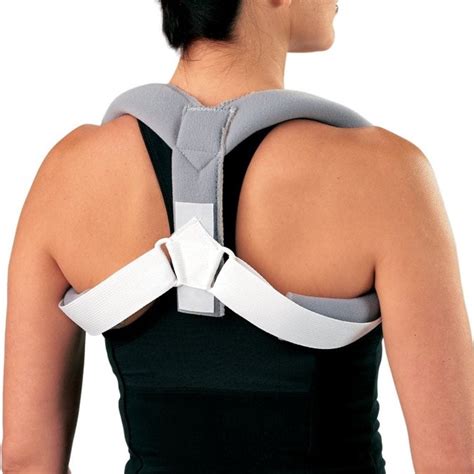 Men & Women Adjustable Clavicle Shoulder Support Brace For Posture ...